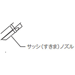 サッシ（すきま）用ノズル 416041-0