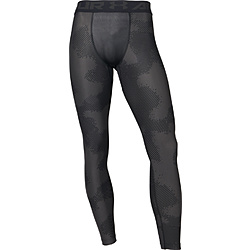 メンズ コンプレッション UA HG Armour Legging PRTD(MDサイズ/Black×Pitch Gray)1327637-001