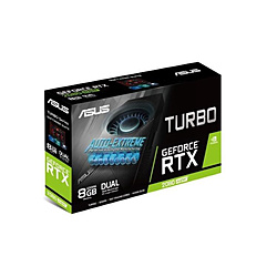 Nvidia RTX2080Super搭載 ASUSグラフィックスカード 後方排気モデル TURBO-RTX2080S-8G-EVO TURBO-RTX2080S8G-EVO