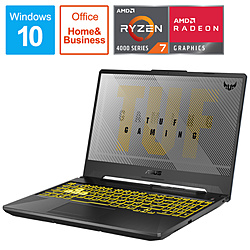 FA506IH-R7G1650F ゲーミングノートパソコン TUF Gaming A15 フォートレス・グレイ ［15.6型 /Windows10 Home /AMD Ryzen 7 /メモリ：8GB /SSD：512GB /Office HomeandBusiness /2020年9月モデル］