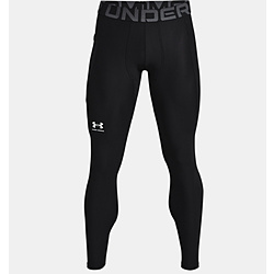 メンズ UAヒートギアアーマー レギンス UA HG Armour Leggings(XXLサイズ/Black×White) 1361586 UNDER ARMOUR Black×White 1361586 ［メンズ］