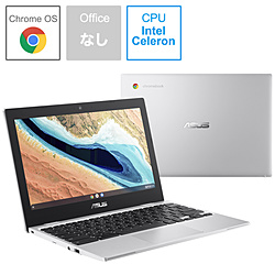 ASUS(エイスース) ノートパソコン Chromebook CX1（CX1101） トランスペアレントシルバー CX1101CMA-GJ0019 ［11.6型 /Chrome OS /intel Celeron /無し /メモリ：4GB /eMMC：64GB /2021年10月モデル］