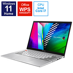 ASUS(エイスース) ノートパソコン Vivobook Pro 14X OLED N7400PC クールシルバー N7400PC-KM039W 【864】