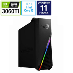 G15CF-I5R3060TI ゲーミングデスクトップパソコン ROG Strix GT15 G15 スターブラック ［モニター無し /intel Core i5 /メモリ：16GB /SSD：512GB /2022年8月モデル］