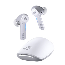 ゲーミングヘッドセット ROG Cetra True Wireless ホワイト ［ワイヤレス（Bluetooth） /両耳 /イヤホンタイプ］