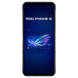 ROG Phone 6 ストームホワイト Qualcomm Snapdragon 8+ Gen 1 6.78型 ワイドAMOLEDディスプレイ メモリ/ストレージ：12GB/256GB nanoSIM×2 SIMフリースマートフォン  ストームホワイト ROG6-WH12R256