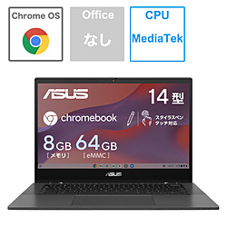 ASUS(鳐鱼休)笔记本电脑Chromebook CM14 Flip guravitigure CM1402FM2A-EC0046[14.0型/Chrome ＯＳ/MediaTek/存储器:8GB/eMMC:64GB/没有/日本語版键盘/2023一年5月型号]
