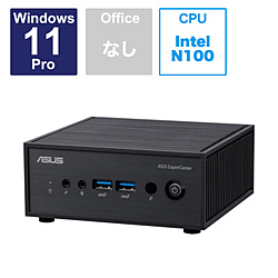 PN42-SN044AU台式电脑Mini ＰＣ(Intel N100)黑色[没有监视器的/intel N100/存储器:4GB/SSD:128GB/2023一年7月型号]
