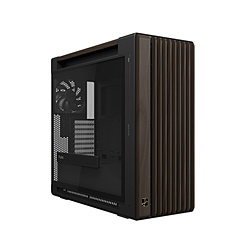 ASUS(�G�C�X�[�X) PC�P�[�X [Micro ATX /Mini-ITX /Mini-DTX /DTX] ProArt PA602 Wood Edition - Tempered Glass Panel Modern Black PROART/PA60