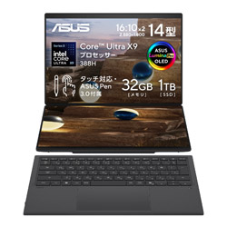 ASUS(�G�C�X�[�X) �m�[�g�p�\�R��(2���) Zenbook DUO(�^�b�`�p�l��) ���[�n�[�O���[ UX8407AA-X9H321WS