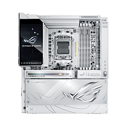 マザーボード ROG CROSSHAIR X870E GLACIAL (AM5, AMD X870E, E-ATX, DDR5, Wi-Fi7, デュアル10Gb LAN)   ROG/CROSSHAIR/X870E/GLACIAL ［Extended ATX］