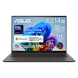 ASUS(�G�C�X�[�X) �m�[�g�p�\�R�� Zenbook S 14 OLED �X�}�C�A�O���[ UX5406SA-TU7321GRS