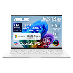 ASUS(�G�C�X�[�X) �m�[�g�p�\�R�� Zenbook S 14 OLED �X�J���W�i�r�A���z���C�g UX5406SA-TU7321WHS