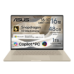 ASUS(�G�C�X�[�X) �m�[�g�p�\�R�� Zenbook SORA 16 �U�u���X�L�[�x�[�W�� UX3607OA-GL481BES