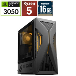 ASUS(�G�C�X�[�X) TM500MH-R516G1TB3050 �Q�[�~���O�f�X�N�g�b�v�p�\�R�� TUF Gaming �\�[���[�G�N���v�X�O���[ �mWindows11 Home /AMD Ryzen5 /�������F16GB /SSD�F1TB /Office�\