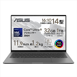 ASUS(�G�C�X�[�X) �m�[�g�p�\�R�� Zenbook S14 (UX5406) �A���g�����O���[ UX5406AA-T3U9321GRS