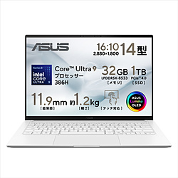 ASUS(�G�C�X�[�X) �m�[�g�p�\�R�� Zenbook S14 (UX5406) �X�J���W�i�r�A���z���C�g UX5406AA-T3U9321WHS