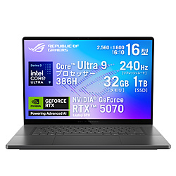 ASUS(�G�C�X�[�X) GU606AP-U9R5070G �Q�[�~���O�m�[�g�p�\�R�� ROG Zephyrus G16 �G�N���v�X�O���[ �mCopilot+ PC /16.0�^ /Windows11 Home /intel Core Ultra 9 /������