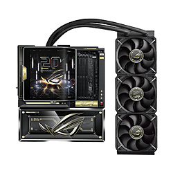 ASUS(�G�C�X�[�X) �}�U�[�{�[�h+360mm����CPU�N�[���[�Z�b�g (AMD X870E, Socket AM5, DDR5, E-ATX, ROG 20���N�L�O���f��)   ROG/CROSSHAIR/X870E/ED/20 �mExtended ATX�n