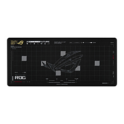 ASUS(�G�C�X�[�X) �Q�[�~���O�}�E�X�p�b�h [900��400��3mm] ROG Scabbard II XXL Edition 20 �u���b�N×�S�[���h 90MP05H0-BPUA00