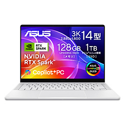 ASUS(�G�C�X�[�X) �m�[�g�p�\�R�� ProArt P14 [NVIDIA RTX Spark����] �l�I�z���C�g H7407BA-SUNX1281WHP �mNVIDIA Grace /�������F128GB /SSD�F1TB /���� /Windows11 Pro /14.0�^ /Copilot+ PC /���{��ŃL�[�{�[�h�n ���������ȍ~�̂��͂�