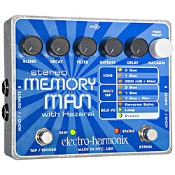 空間系エフェクター STEREO MEMORY MAN WITH HAZARAI