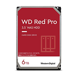 内蔵HDD SATA接続 WD Red Pro(NAS)  WD6003FFBX ［6TB /3.5インチ］