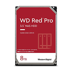 内蔵HDD SATA接続 WD Red Pro(NAS)  WD8003FFBX ［8TB /3.5インチ］