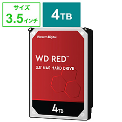 内蔵HDD WD Red  WD40EFAX-RT ［3.5インチ /4TB］