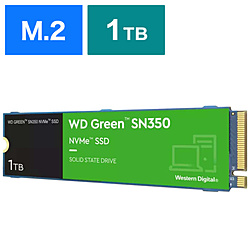 内蔵SSD PCI-E Gen3 接続 WD GREEN SN350  WDS100T3G0C ［1TB /M.2］