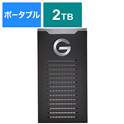 SDPS11A-002T-GBANB 外付けSSD USB-C＋USB-A接続 G-DRIVE SSD ブラック ［2TB /ポータブル型］