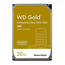 Western Digital 内蔵HDD SATA接続 WD Gold  WD201KRYZ ［20TB /3.5インチ］