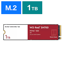 内蔵SSD PCI-Express接続 WD RED SN700(NAS)  WDS100T1R0C ［1TB /M.2］