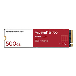 内蔵SSD PCI-Express接続 WD RED SN700(NAS)  WDS500G1R0C ［500GB /M.2］
