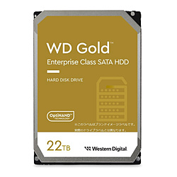 内蔵HDD SATA接続 WD Gold  WD221KRYZ ［22TB /3.5インチ］