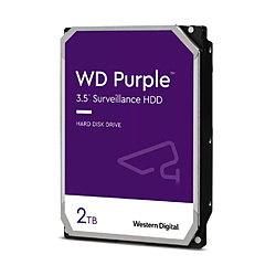 Western Digital内置HDD SATA连接WD Purple(监视系统用)64MB WD23PURZ[2TB/3.5英寸]
