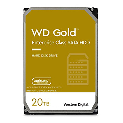 内蔵HDD SATA接続 WD Gold  WD202KRYZ ［20TB /3.5インチ］
