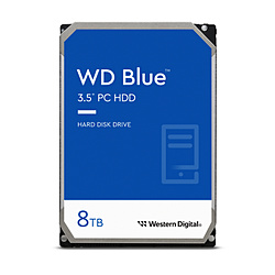 内蔵HDD SATA接続 WD Blue(256MB/5640RPM/CMR)  WD80EAAZ ［8TB /3.5インチ］