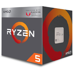 ［CPU］ AMD Ryzen 5 2400G with Wraith Stealth cooler