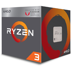 ［CPU］ AMD Ryzen 3 2200G with Wraith Stealth cooler