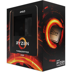 〔AMD CPU〕 AMD Ryzen Threadripper3 3990X BOX（C64/T128、TDP280W、TR4）W/O CPU Cooler 100-100000163WOF