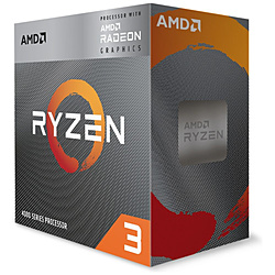 〔CPU〕AMD Ryzen3 4300G With Wraith cooler  （Zen2） 100-100000144BOX ［AMD Ryzen 3 /AM4 /グラフィックス搭載］