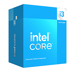〔CPU〕Intel Core i3 processor 14100F 12M Cache、up to 4.70 GHz (第14世代)  BX8071514100F ［intel Core i3 /LGA1700 /グラフィックス非搭載］
