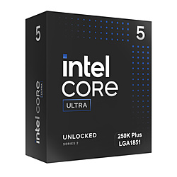 intel(�C���e��) CPU Core Ultra5-250K Plus (P�R�A:6 , E�R�A:12 , 4.2 GHz , �L���b�V��:30 MB)   BX80768250K �mintel Core Ultra 5 /LGA1851 /�O���t�B�b�N�X���ځn