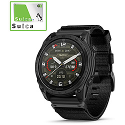 010-03406-12 Tactix 8（タクティクス 8）AMOLED 51mm GPSスマートウォッチ  Black