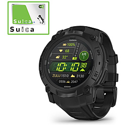 010-03020-80 Instinct 3 AMOLED（インスティンクト スリー アモレッド）50mm Tactical GPSスマートウォッチ GARMIN（ガーミン） Black