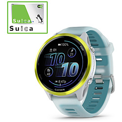 010-02971-31 Forerunner 570（フォアランナー570）47mm ランニングGPSスマートウォッチ  White / Amp Yellow