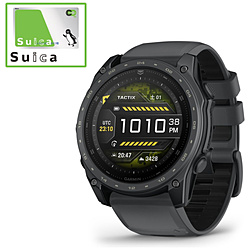 010-04553-22 tactix 8（タクティクス 8）AMOLED Cerakote 51mm GPSスマートウォッチ  Cerakote Slate Grey