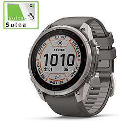 010-04339-11 fenix 9 Pro inReach（フェニックス 9 プロ インリーチ）Sapphire Dual Power 51mm GPSスマートウォッチ【LTE】【心電図心電図（ECG）アプリ】  Ti / Pebble Gray
