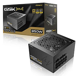 ANTEC PC�d�� GSK850 V2 ATX3.1 �u���b�N GSK850 V2 ATX3.1 �m850W /ATX /80PLUS Gold�n